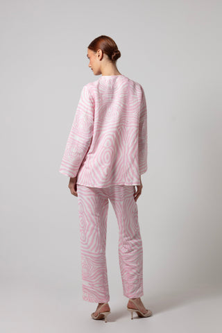 ZEBRA AYSHA TOP AND PANTS SET