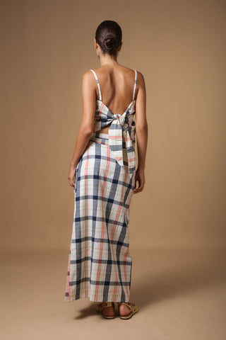 SYMI SKIRT AND TOP SET WITH MIRRORS