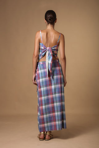 SYMI SKIRT AND TOP SET WITH MIRRORS