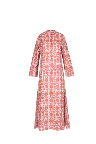 SANYA LONG SLEEVE CLOSED NECK KAFTAN