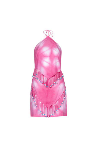 TOP AND SKIRT TASSELS SET