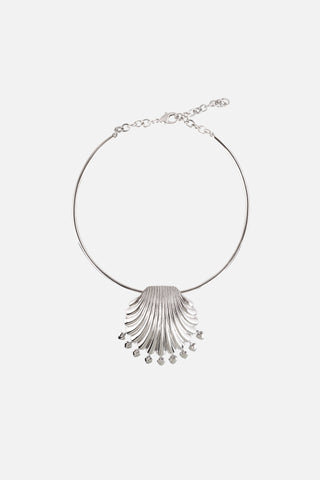 TIDEHEART SILVER CHOCKER