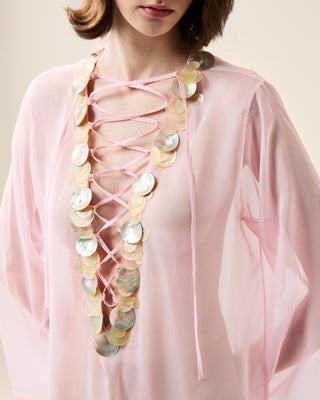 SHEER CLASSIC KAFTAN WITH SHELLS