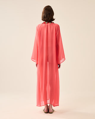 SHEER CLASSIC KAFTAN WITH SHELLS