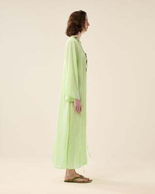 SHEER CLASSIC KAFTAN WITH SHELLS
