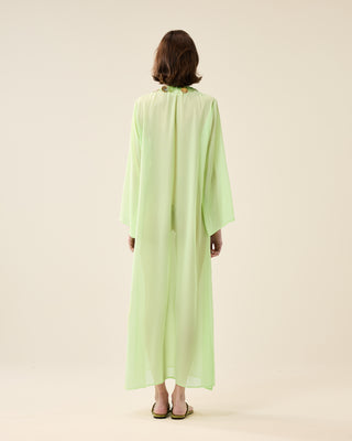 SHEER CLASSIC KAFTAN WITH SHELLS