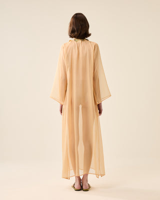 SHEER CLASSIC KAFTAN WITH SHELLS