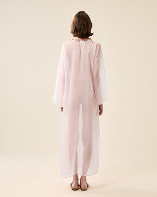 SHEER CLASSIC KAFTAN WITH SHELLS