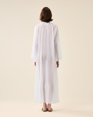 SHEER CLASSIC KAFTAN WITH SEQUINS