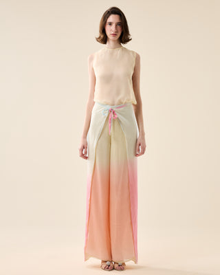 MUSE SHEER TOP WITH OPEN BACK
