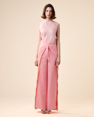 MUSE SHEER TOP WITH OPEN BACK