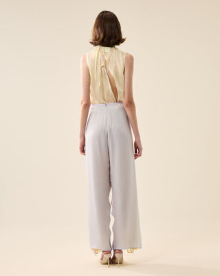 MUSE SHEER TOP WITH OPEN BACK