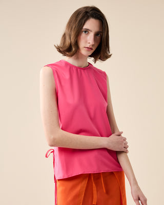 MUSE SHEER TOP WITH OPEN BACK