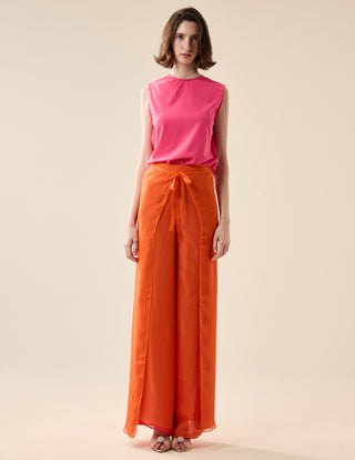 MUSE SHEER TOP WITH OPEN BACK