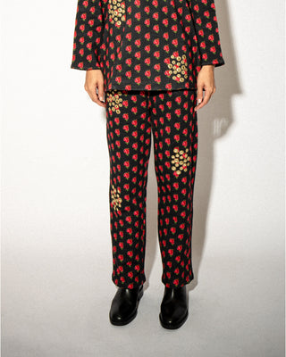 AYSHA TOP AND PANTS SET WITH MIRRORS