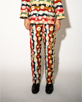 AYSHA TOP AND PANTS SET WITH MIRRORS