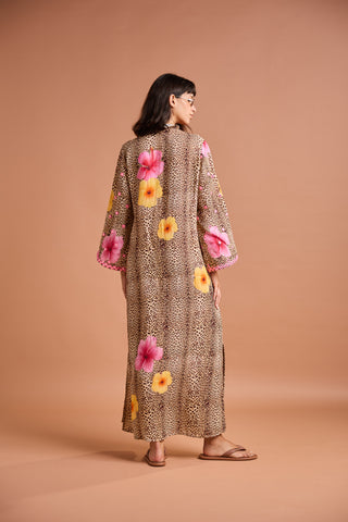 HAWAIIAN CLASSIC KAFTAN WITH MIRRORS