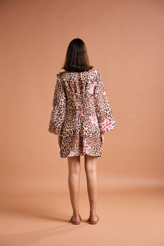 HAWAIIAN SHORT POCCAA CLASSIC KAFTAN WITH RUFFLES